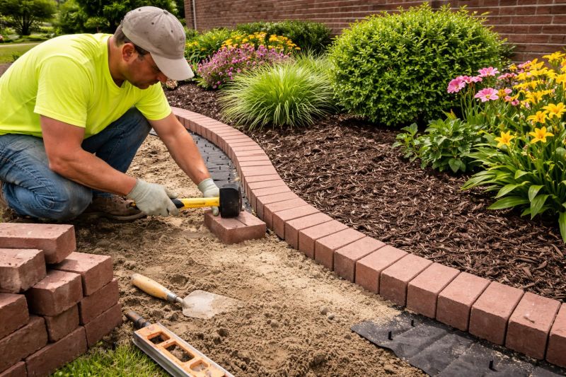 Brick Hardscape Installation in Stamford, CT